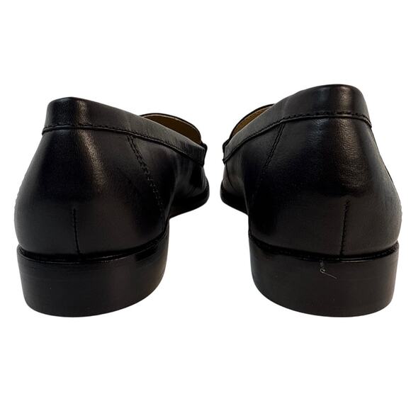 LAUREN by Ralph Lauren Wynnie Women's 6B Black Leather Loafer Slip on - Picture 4 of 12